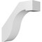 Ekena Millwork 5-in. W x 16-in. D x 16-in. H Del Monte Architectural Grade PVC Knee Brace BRCP05X16X16DEL - alternate 1